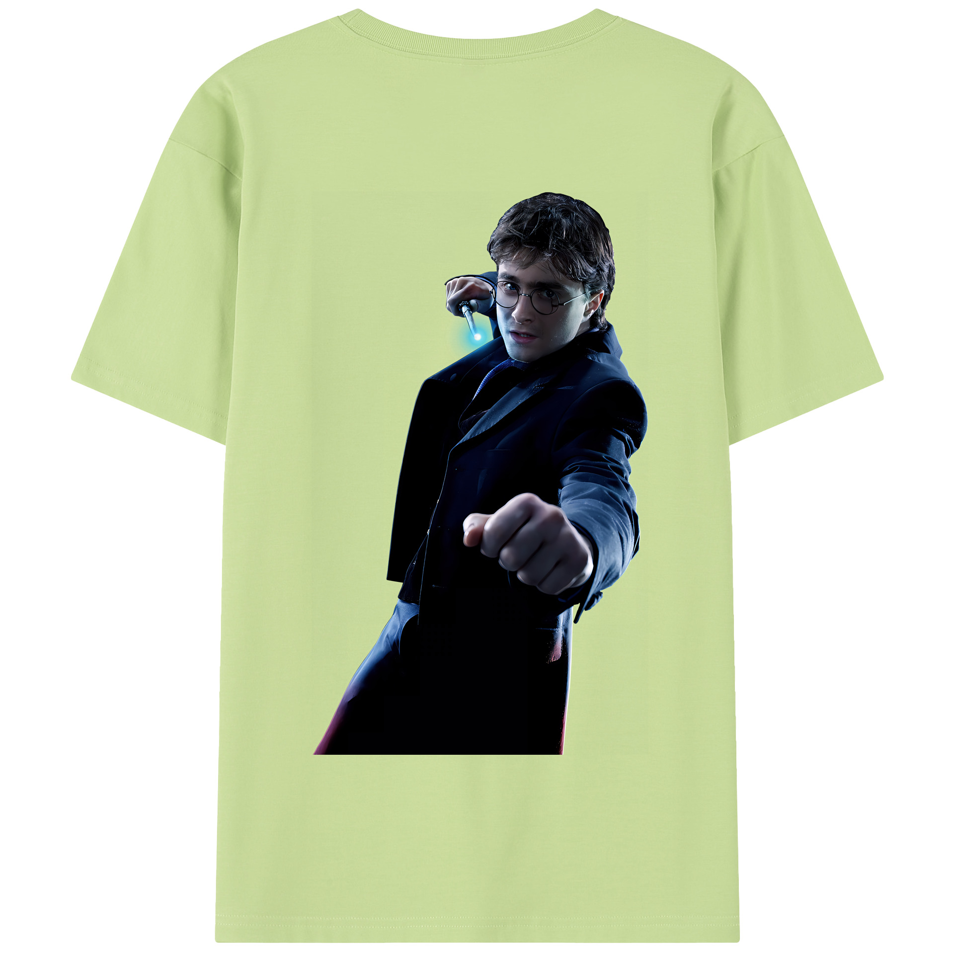 （画像用） Harry Potter ハリー・ポッターシリーズ 綿100％半袖Tシャツ（背面プリント）